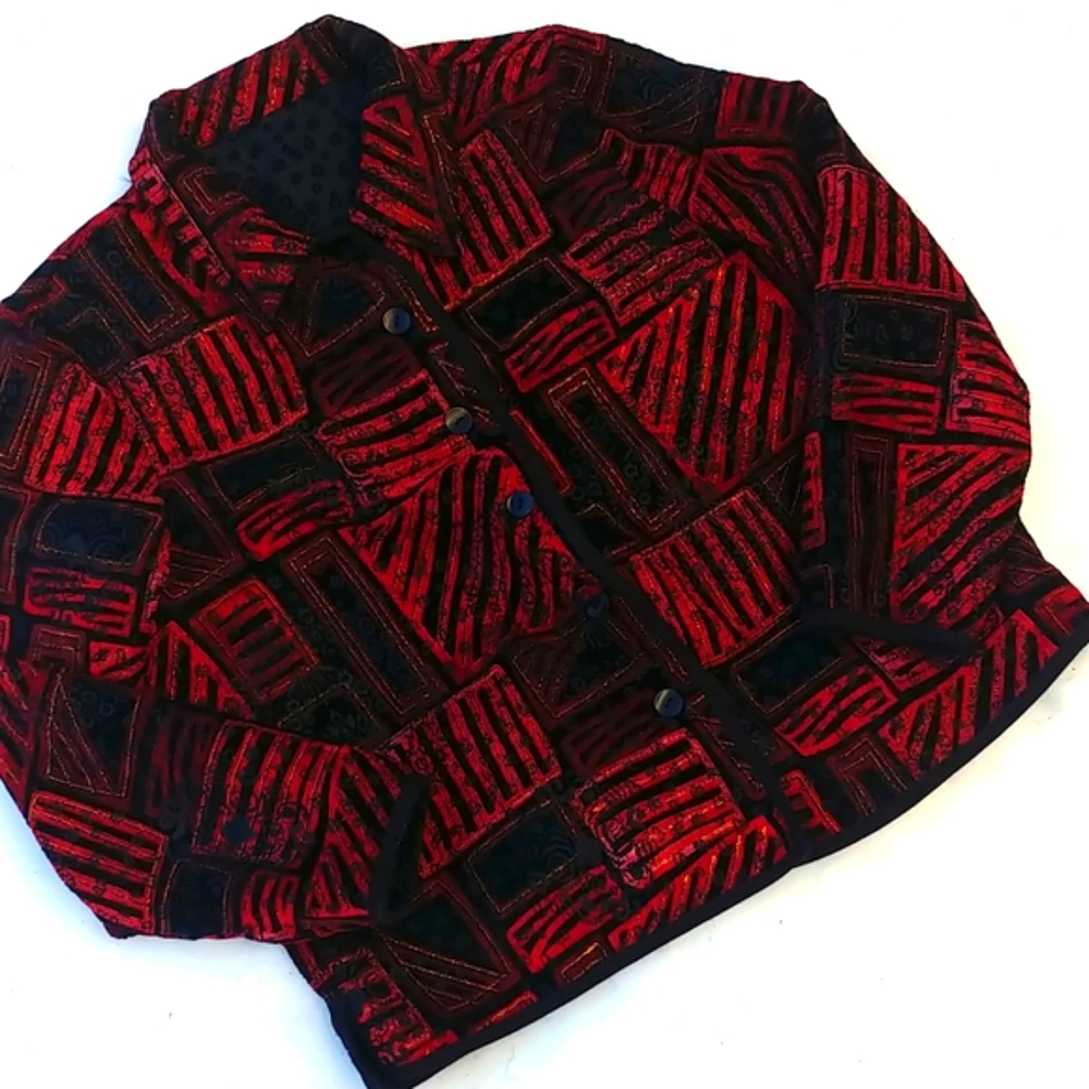 Embellished handmade jacket